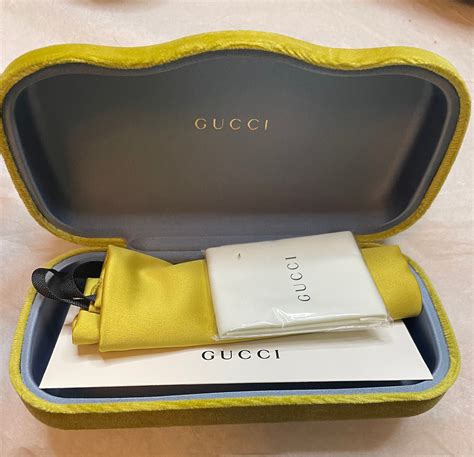 gucci mircofiber sunglass case|Gucci glasses case price.